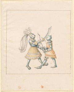 Freydal, The Book of Jousts and Tournament of Emperor Maximilian I: Combats on Foot (Jousts) (Volum III): Plate 153