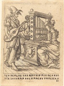 Jeg traff det positive med lyd, Zytternavchmacht lystig alle sammen av German 16th Century
