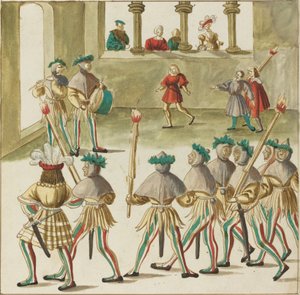 Maskerade av German 16th Century