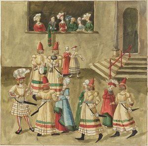 Maskerade av German 16th Century