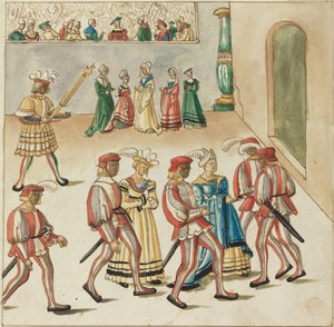 Maskerade av German 16th Century