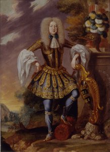 A Man in Fancy Dress, tidlig på 1700-tallet.