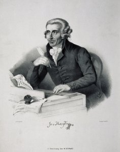 Portrett av komponisten Joseph Haydn 1732-1809