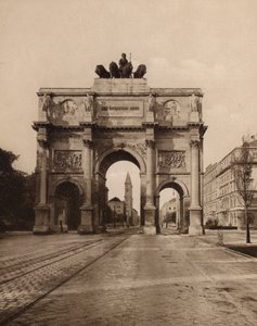 München / München: Siegestor (s/hv-bilde) av German Photographer