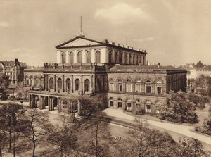 Statsoperaen i Hannover (s/h-bilde) av German Photographer