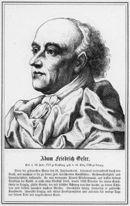 Adam Friedrich Oeser (gravering) av German School
