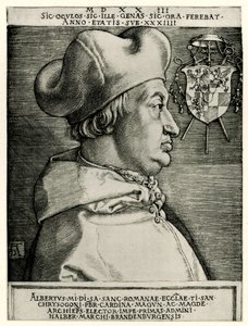 Albert av Brandenburg av German School