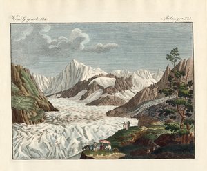 Alpene isbre av German School
