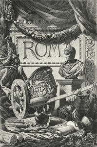 Antikkens Roma (gravering) av German School