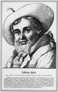 Andreas Hofer (gravering) av German School