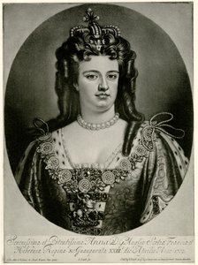 Anne, dronning av England av German School