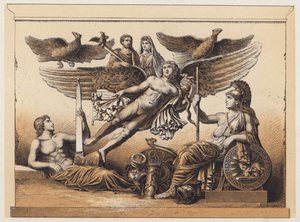 Apoteose (fargelitografi) av German School