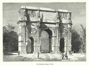 Konstantinbuen, Roma (gravering) av German School