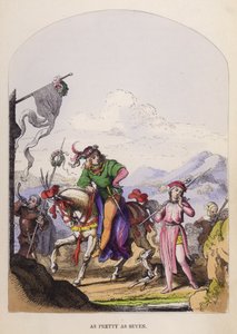 As Pretty As Seven (litho i farger) av German School