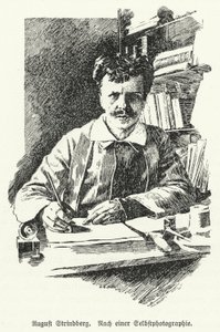 August Strindberg, svensk dramatiker, romanforfatter, poet og kunstner av German School