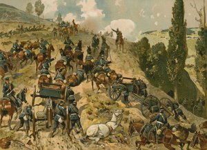 Slaget ved Spicheren, fransk-prøyssisk krig, 6. august 1870