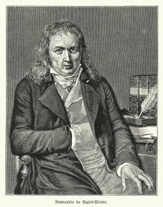 Bernardin de Saint-Pierre , fransk forfatter og botaniker (litho) av German School