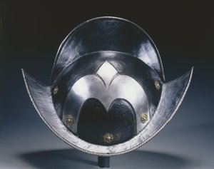 Svart og hvit Morion av German School