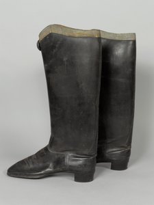 Støvler, 3rd von Zieten Hussars, båret av HRH The Duke of Connaught, før 1914 (støvel) av German School