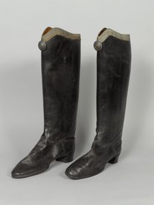 Støvler, 3. von Zieten Hussars, båret av HRH The Duke of Connaught, før 1914 (støvel) av German School