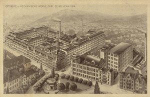 Carl Zeiss-fabrikken, Jena, Tyskland av German School