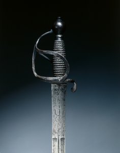Cavalry Sword, ca. 1700-1730 (stål, wiregrep) av German School