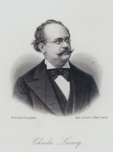 Charles Lecocq , fransk komponist (gravering) av German School