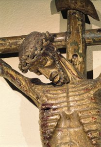 Kristus på korset, kalt Le Devot Christ, 1307 (tre) (detalj)