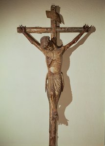 Kristus på korset, kalt Le Devot Christ, 1307 (tre)