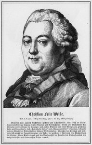 Christian Felix Weibe (gravering) av German School