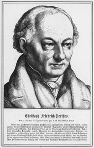 Christoph Friedrich Perthes (gravering) av German School