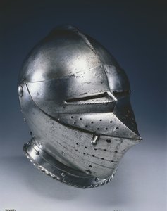 Close Helmet, c.1510-1530 (steel with black paint) av German School