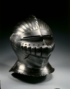 Tett hjelm i Maximilian-stil, c.1510-30 av German School
