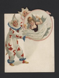Klovner (chromolitho) av German School