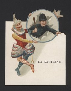 Klovner (chromolitho) av German School