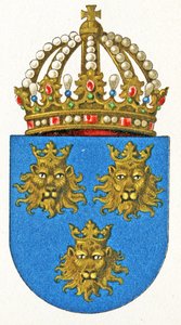Dalmatias våpenskjold, ca. 1898 av German School