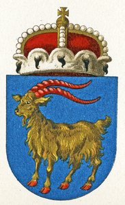 Istrias våpenskjold, ca. 1898 av German School
