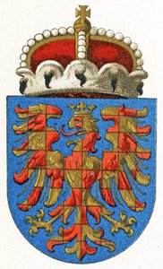 Våpenskjold fra Moravia, ca. 1898 av German School