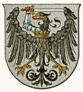 Våpenskjold fra Vest-Preussen, ca. 1898 av German School