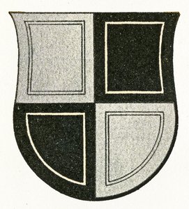 Våpenskjold fra Zollern (Hechingen), ca. 1898 av German School