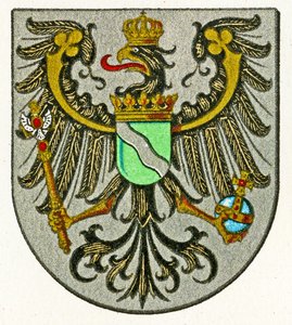 Våpenskjold fra Rhinprovinsen (Provinz Rheinland), ca. 1898 av German School