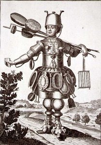 Kostyme for en brazier, pub. av Gerard Valck (1651/2-1726) ca. 1690 (gravering) av German School