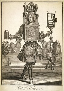Kostyme for en klokkemaker, pub. av Gerard Valck (16512-1726) ca. 1690 av German School