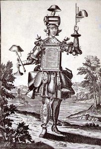 Kostyme til en blikksmed, pub. av Gerard Valck (1651/2-1726) ca. 1690 (gravering) av German School
