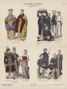 Kostymer i Asia av German School