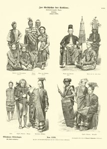 Kostymer i Indonesia, 1880 av German School