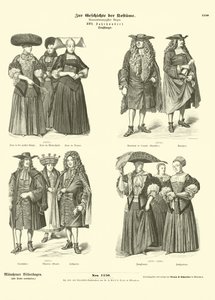 Kostymer fra Strasbourg, 1600-tallet av German School
