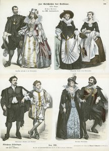 Kostymer fra Nederland, tidlig på 1600-tallet av German School