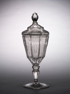 Covered Cup, Silesia, c.1725 (glass) av German School