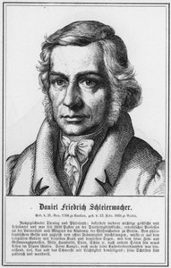 Daniel Friedrich Schleiermacher (gravering) av German School